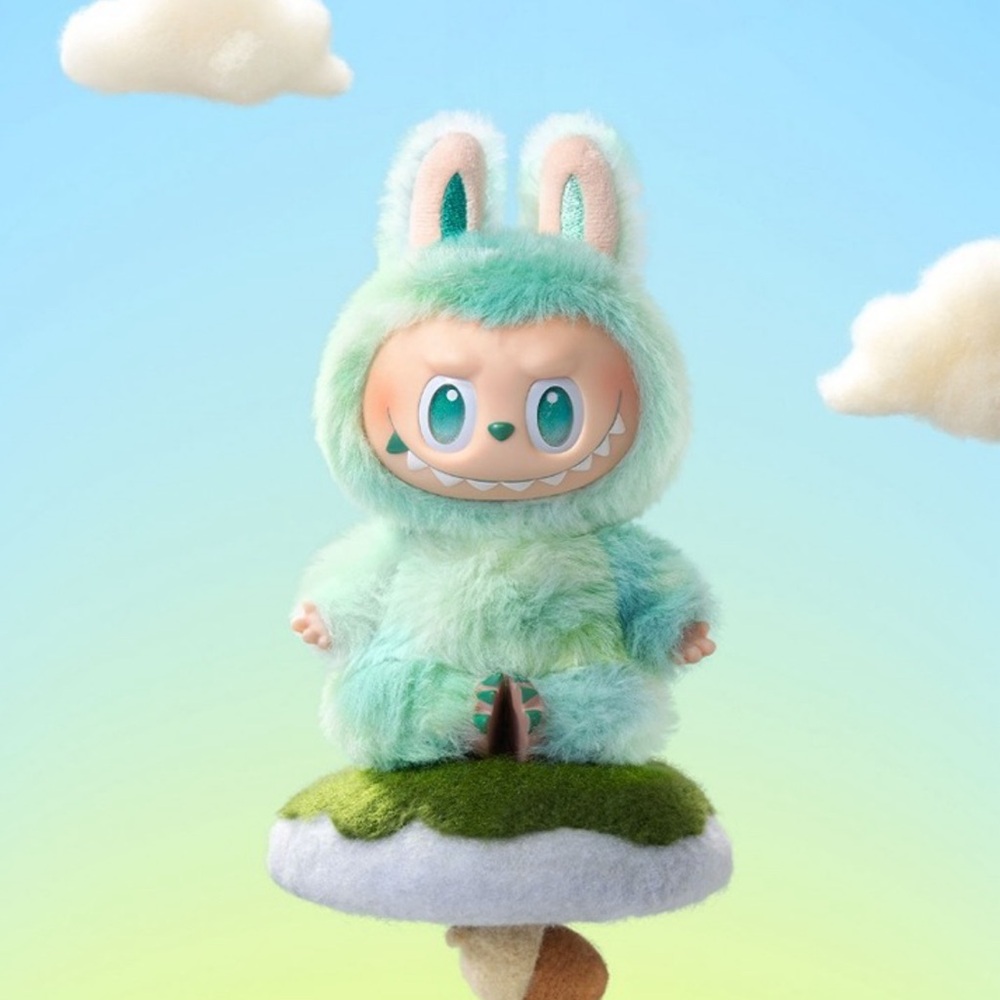 Green and White Action Figure Playset
